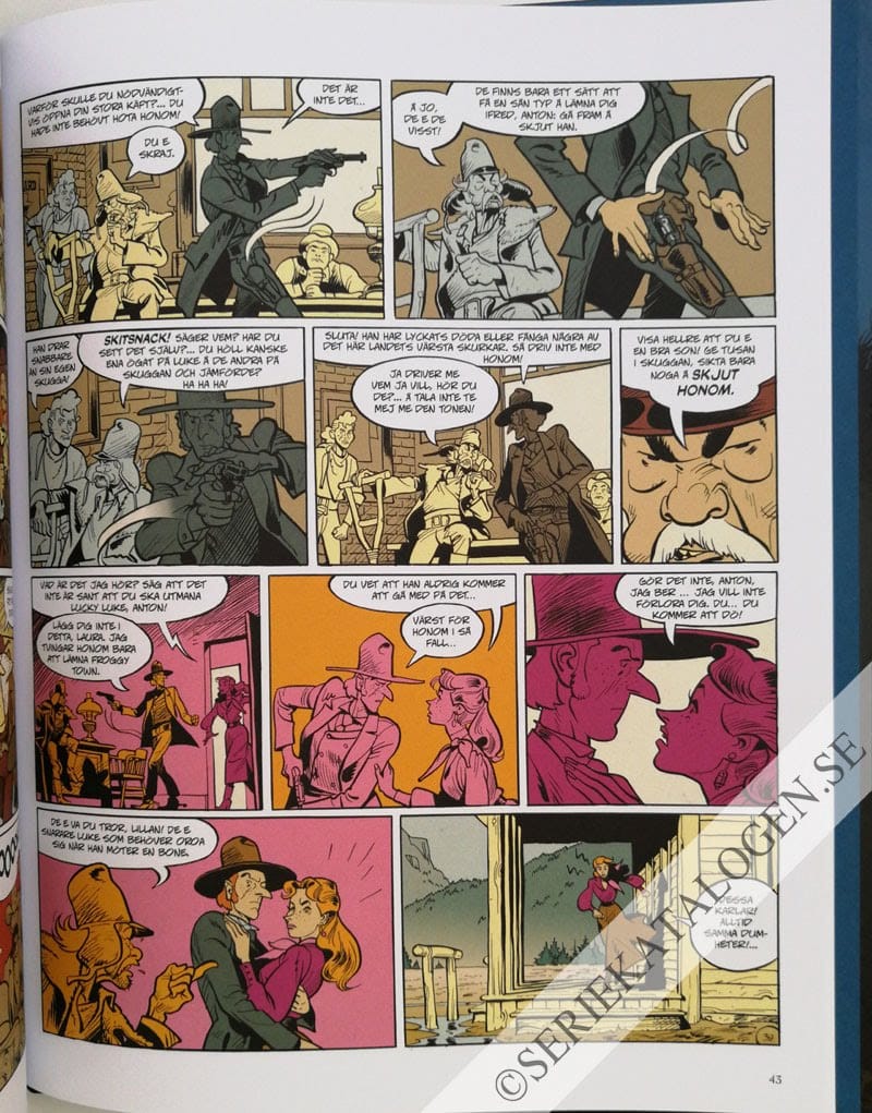 Exempel på Mannen som sköt Lucky Luke (2016)