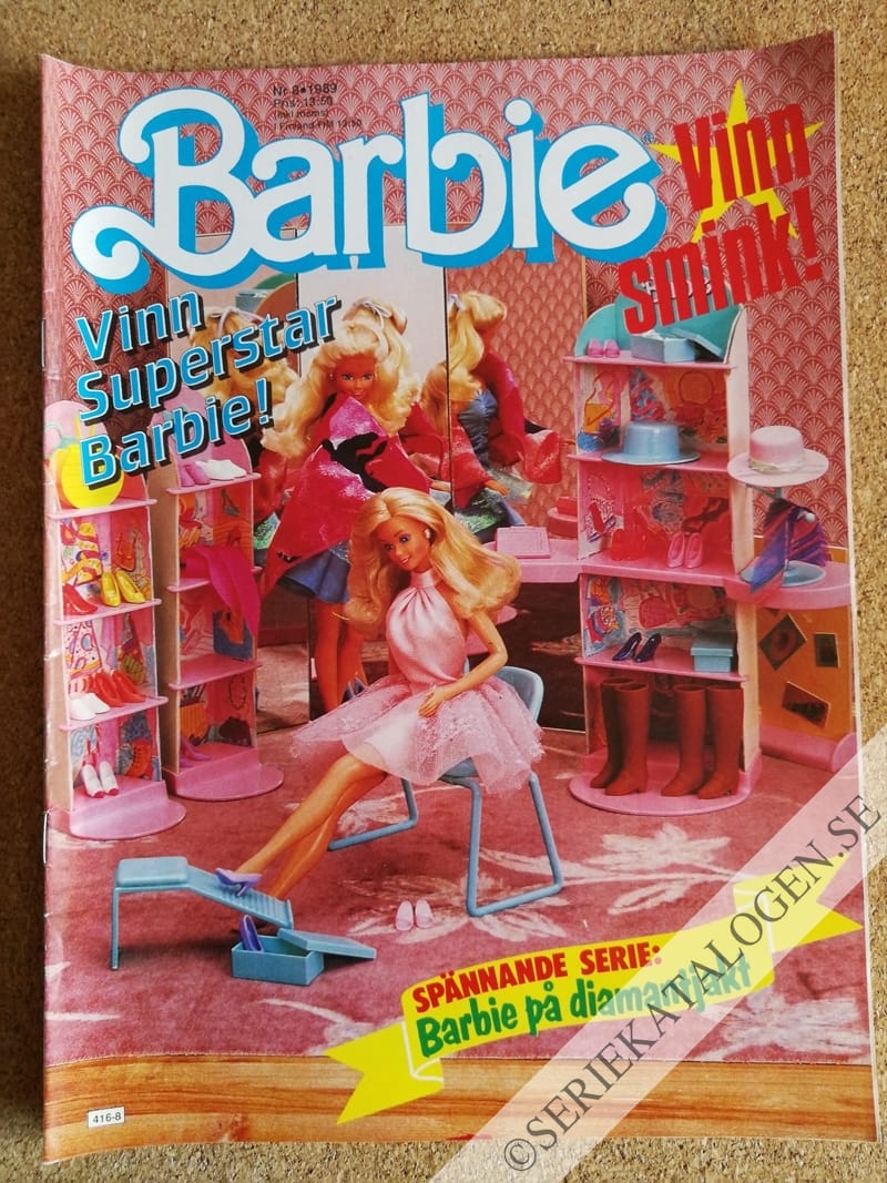 Framsida på Barbie #8 (1989)
