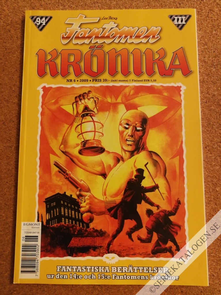 Framsida på Fantomen Krönika #6 (2009)