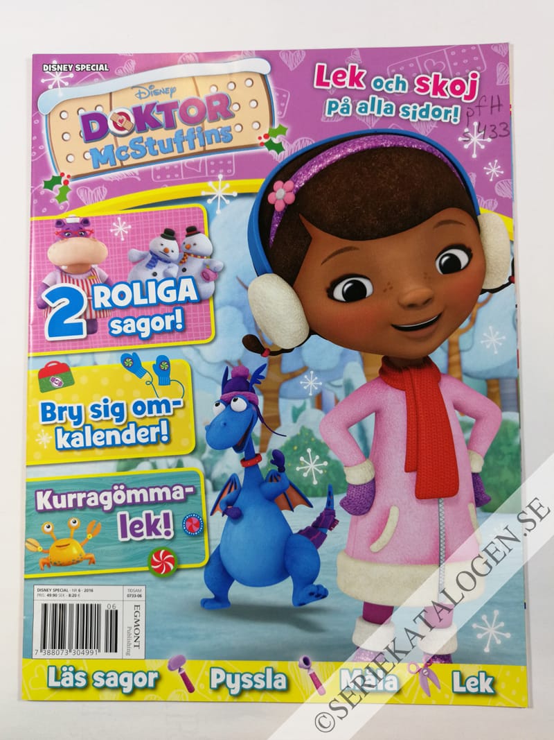 Framsida på Disney special Doktor McStuffins (2016)