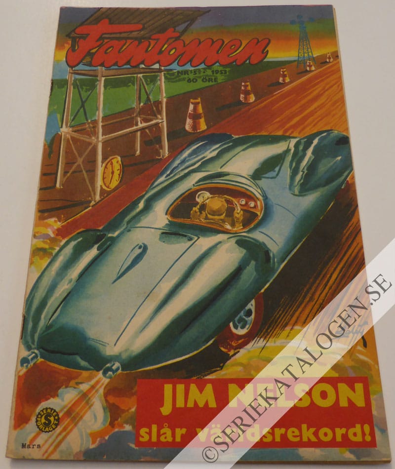 Framsida på Fantomen #5 (1953)