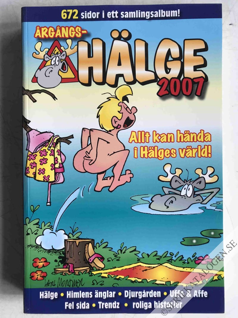 Framsida på Årgångs-Hälge Årgångsbok 2007 (2008)