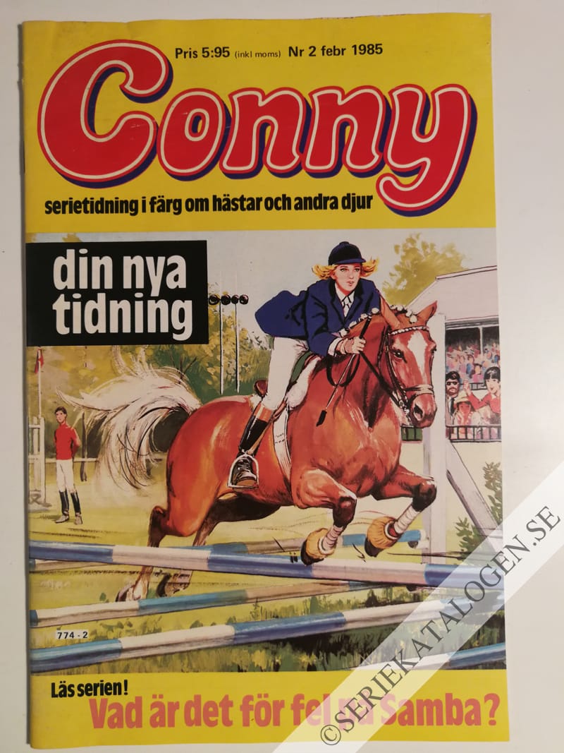 Framsida på Conny #2 (1985)