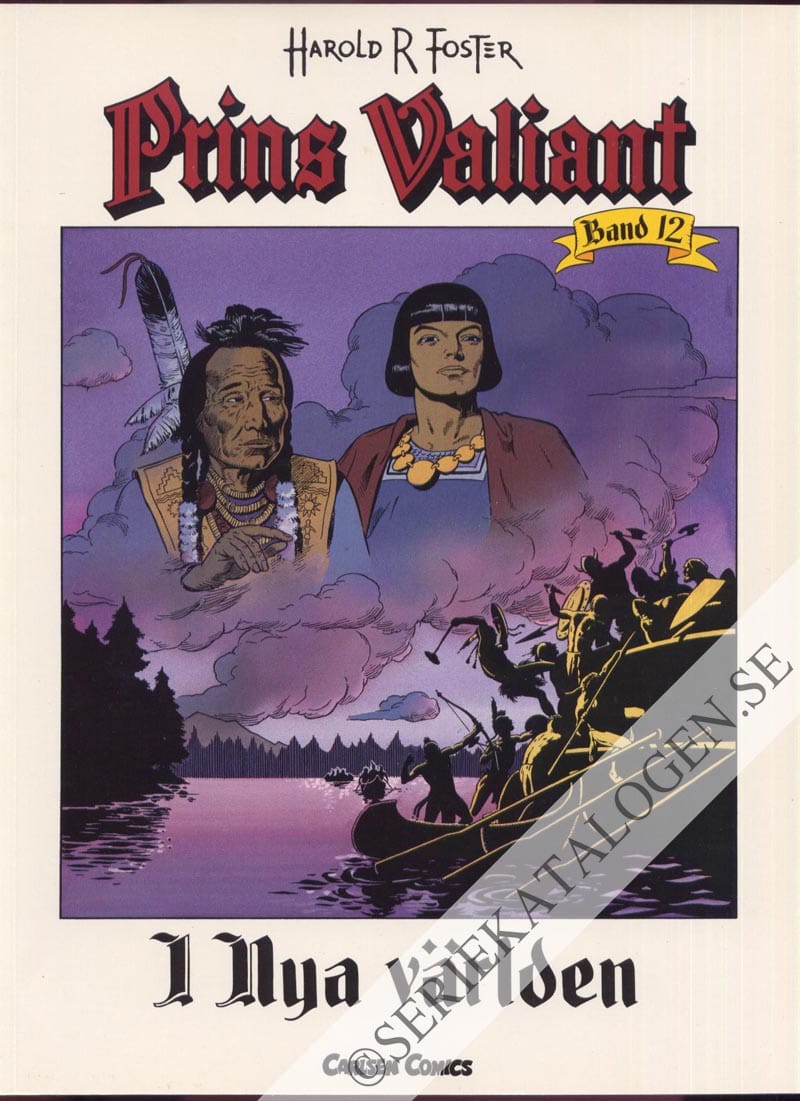 Framsida på Prins Valiant I nya världen (1994)