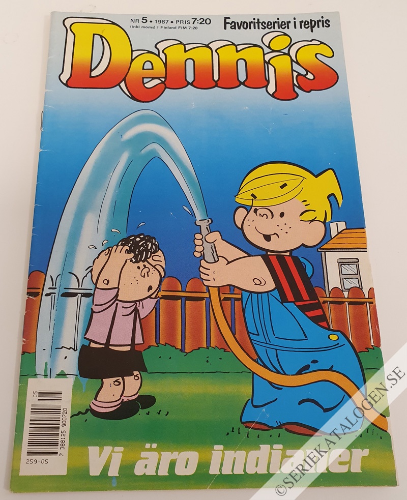 Framsida på Dennis #5 (1987)