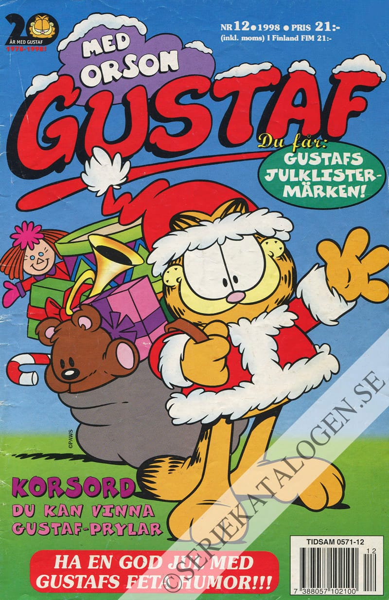 Framsida på Gustaf #12 (1998)