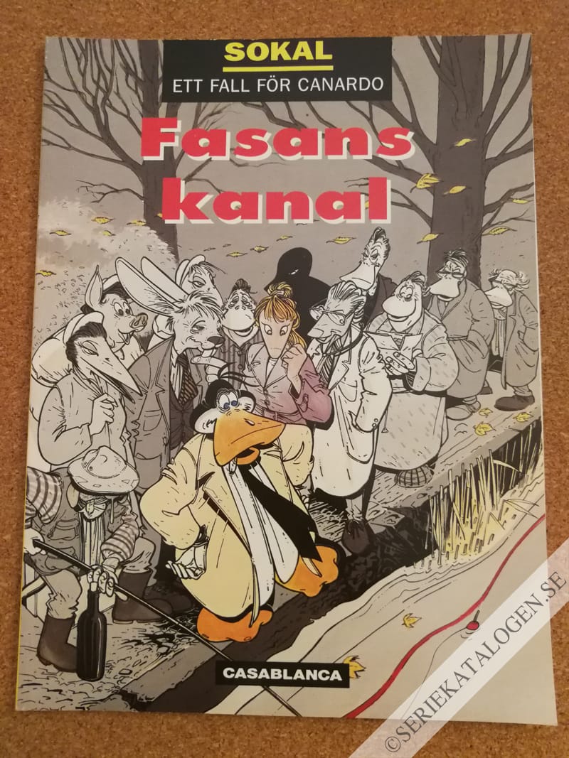 Framsida på Ett fall för Canardo Fasans kanal (1993)