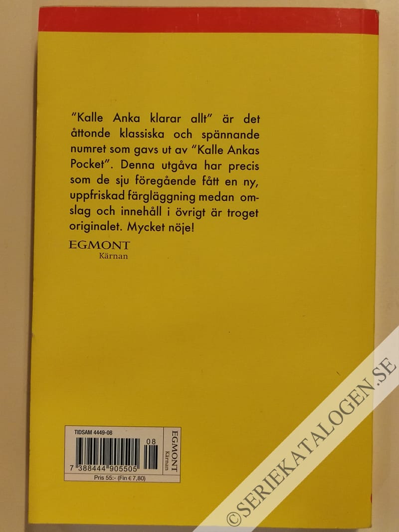 Baksida på Kalle Anka klarar allt (2010)