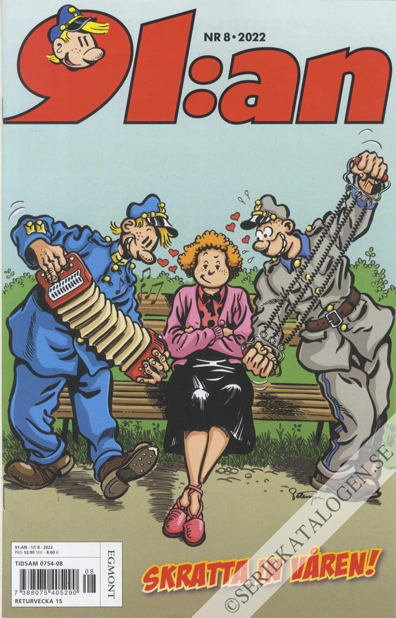Framsida på 91:an #8 (2022)