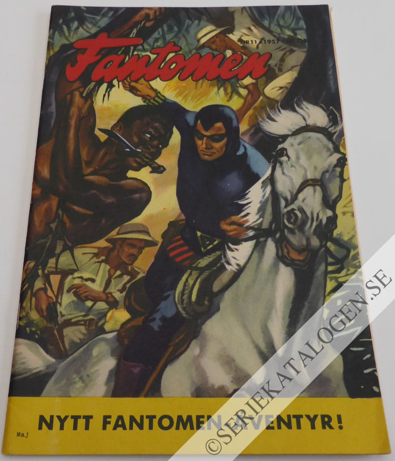 Framsida på Fantomen #11 (1957)