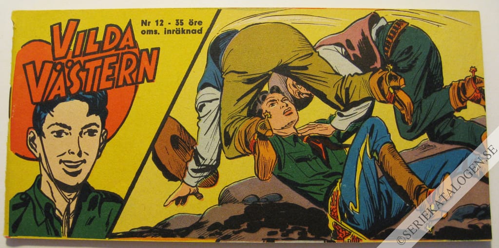Framsida på Vilda Västern #12 (1962)