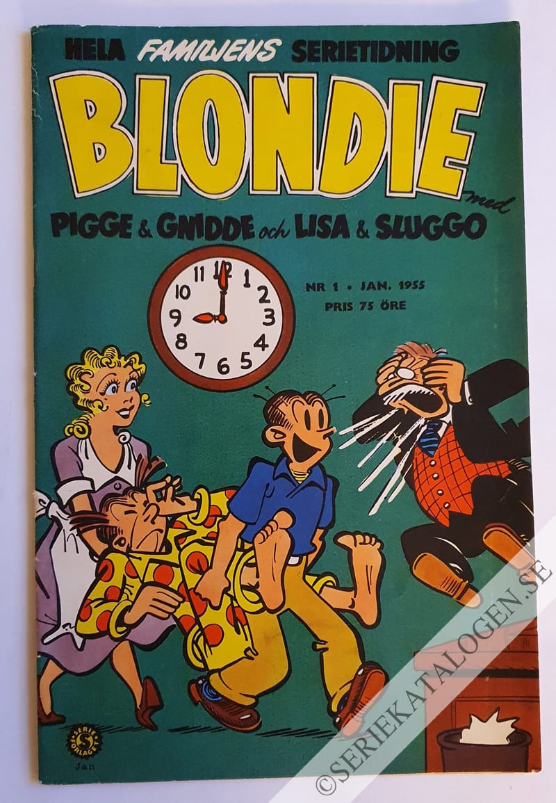 Framsida på Blondie #1 (1955)