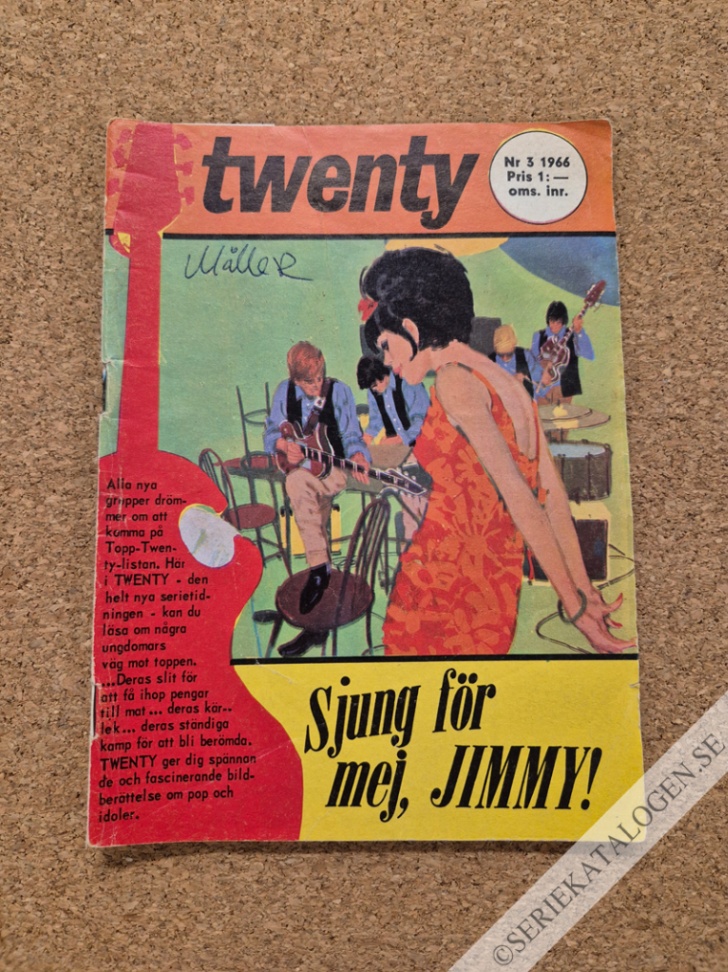 Framsida på Sjung för mej, Jimmy! (1966)