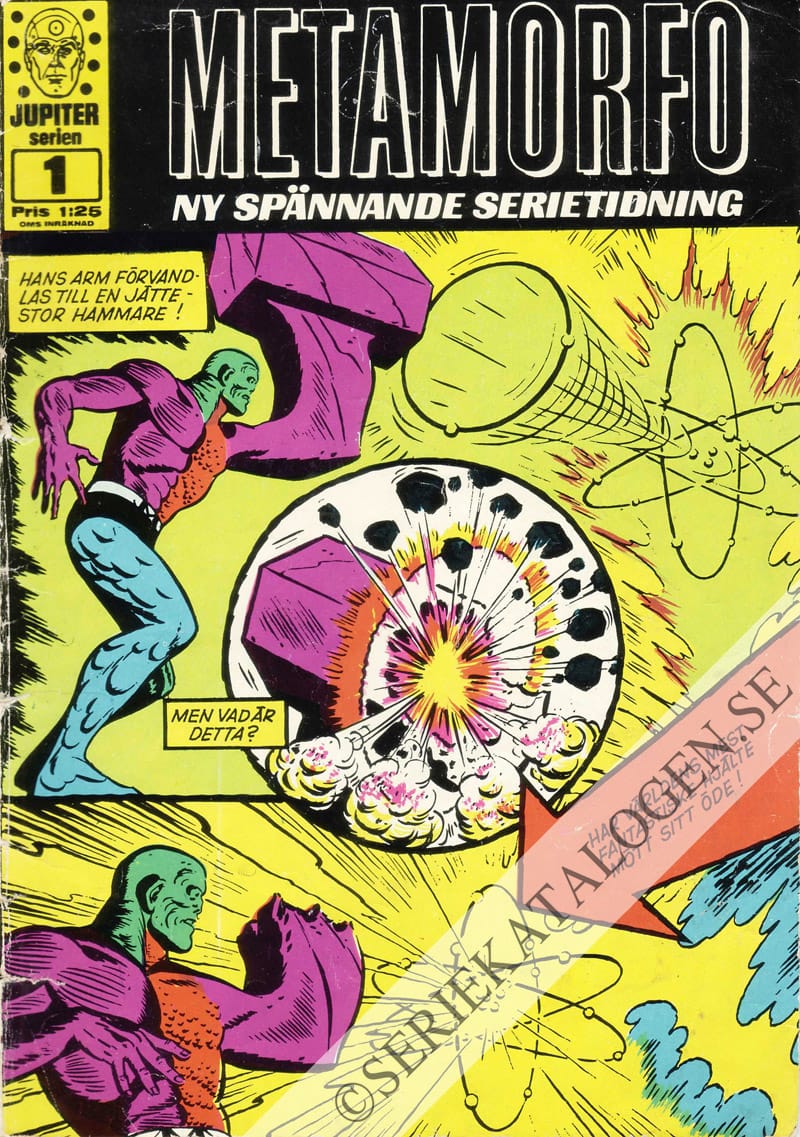 Framsida på Jupiter-serien #1 (1968)