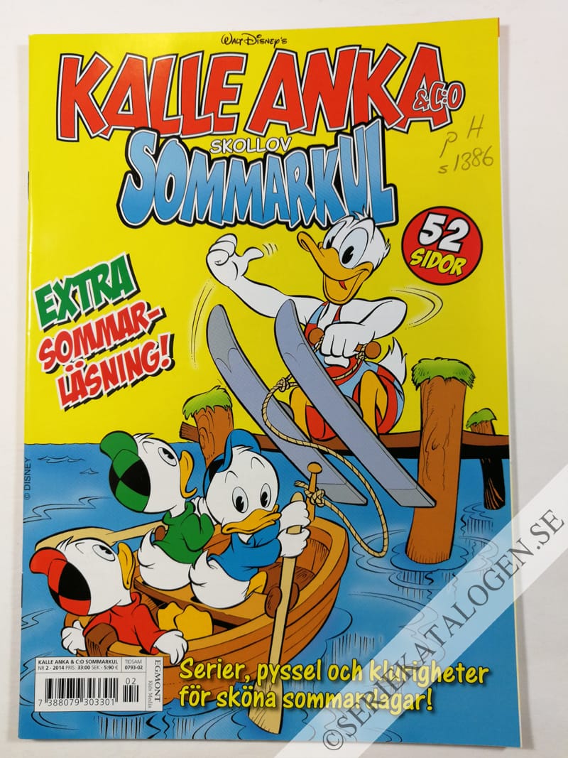 Framsida på Kalle Anka & C:o - Skollov Sommarkul (2014)