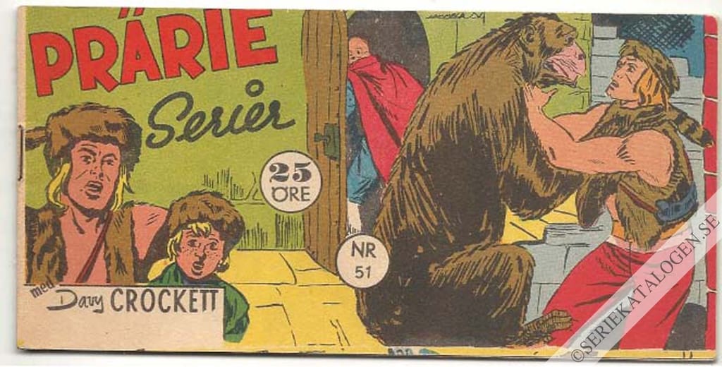 Framsida på Prärie-serier #51 (1957)