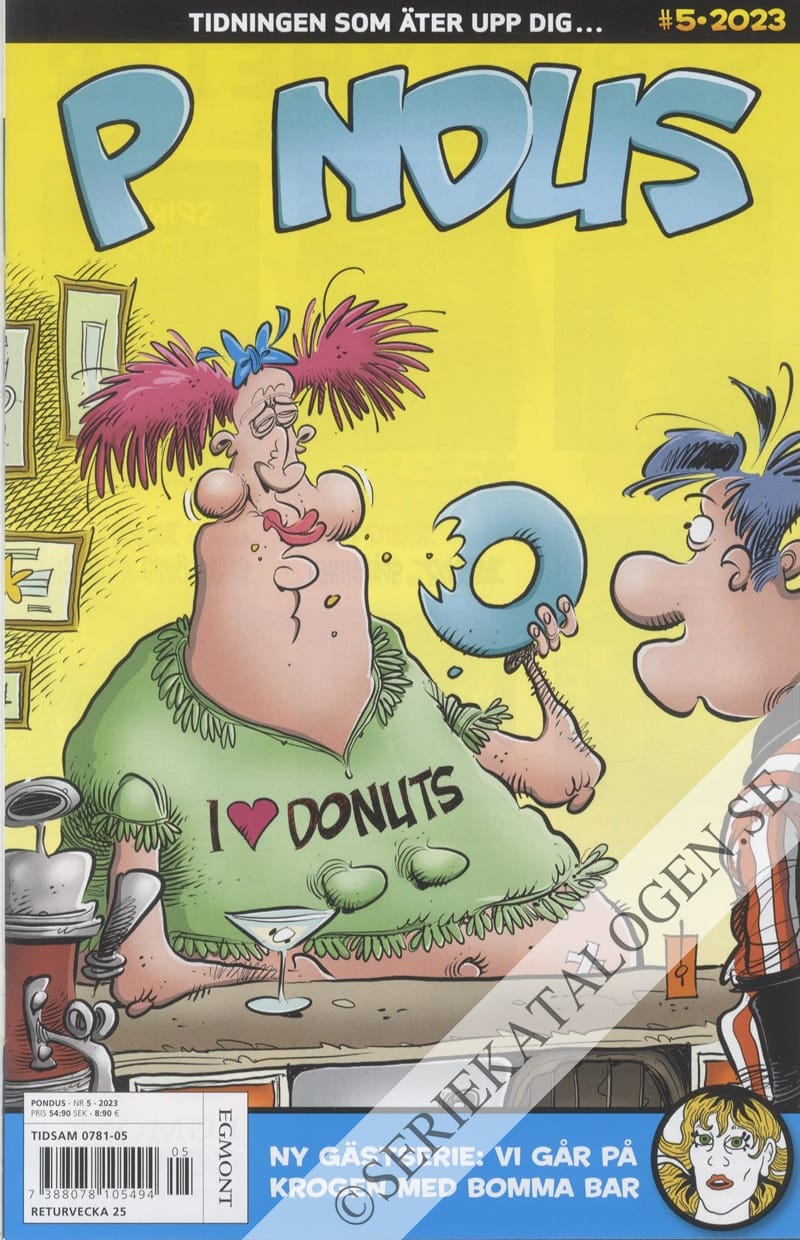 Framsida på Pondus #5 (2023)