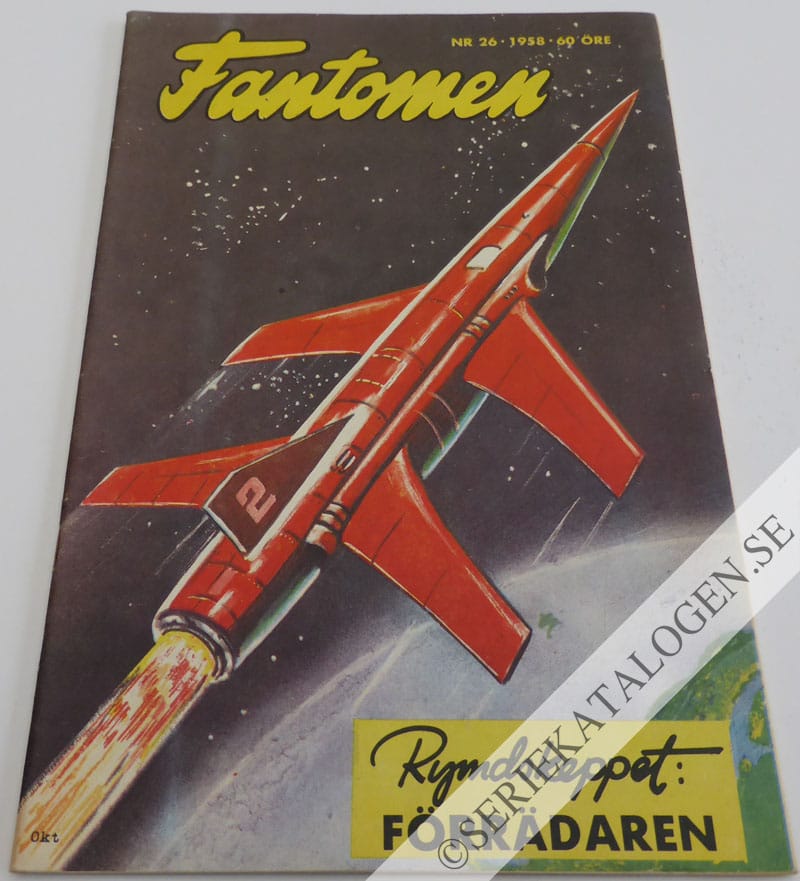 Framsida på Fantomen #26 (1958)