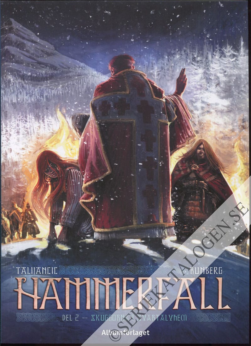 Framsida på Hammerfall Skuggorna i Svartalvhem (2010)