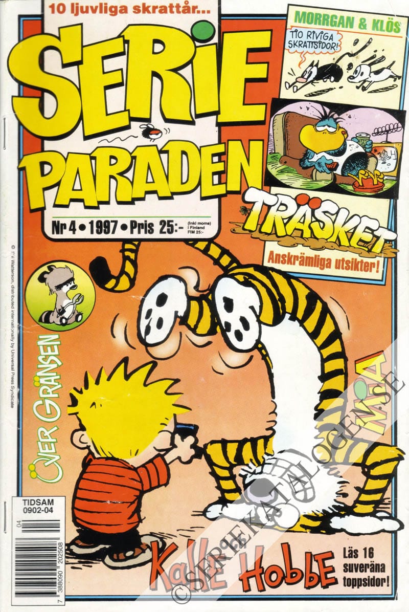 Framsida på Serie-paraden #4 (1997)