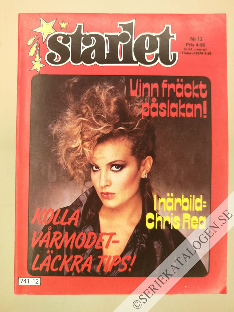 Framsida på Starlet #12 (1984)
