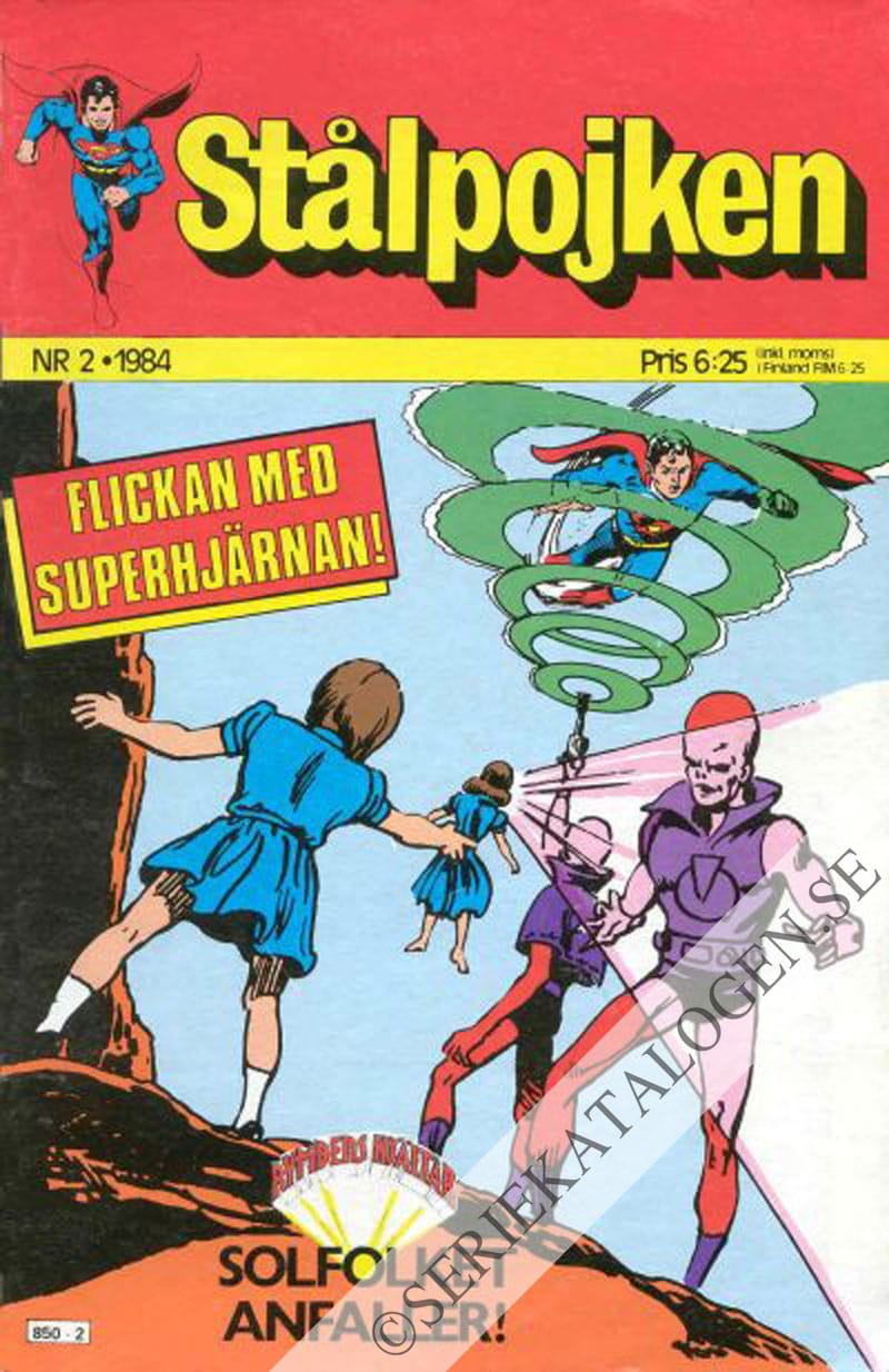 Framsida på Stålpojken #2 (1984)