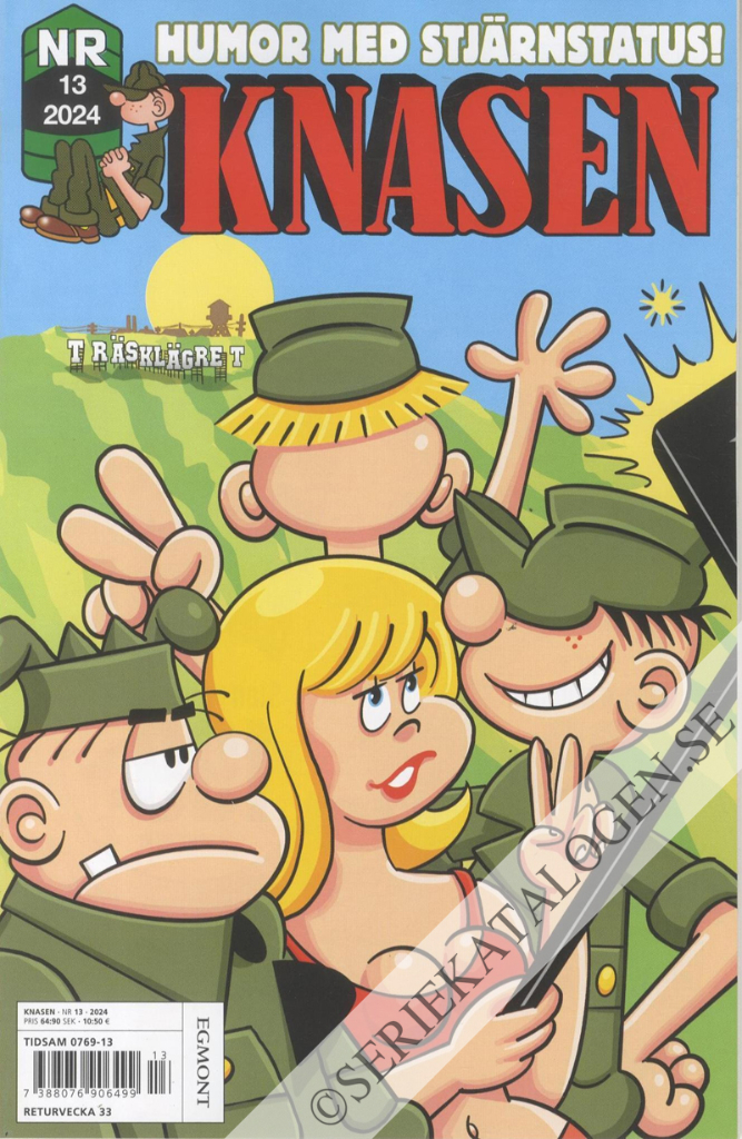 Framsida på Knasen #13 (2024)