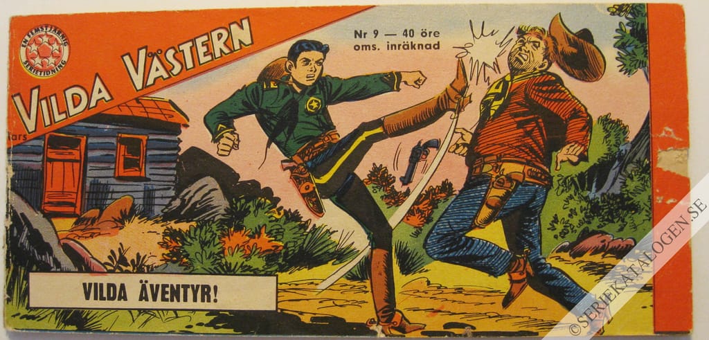 Framsida på Vilda Västern #9 (1966)