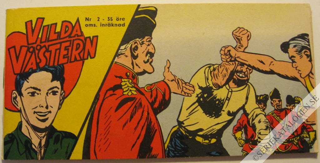 Framsida på Vilda Västern #2 (1962)