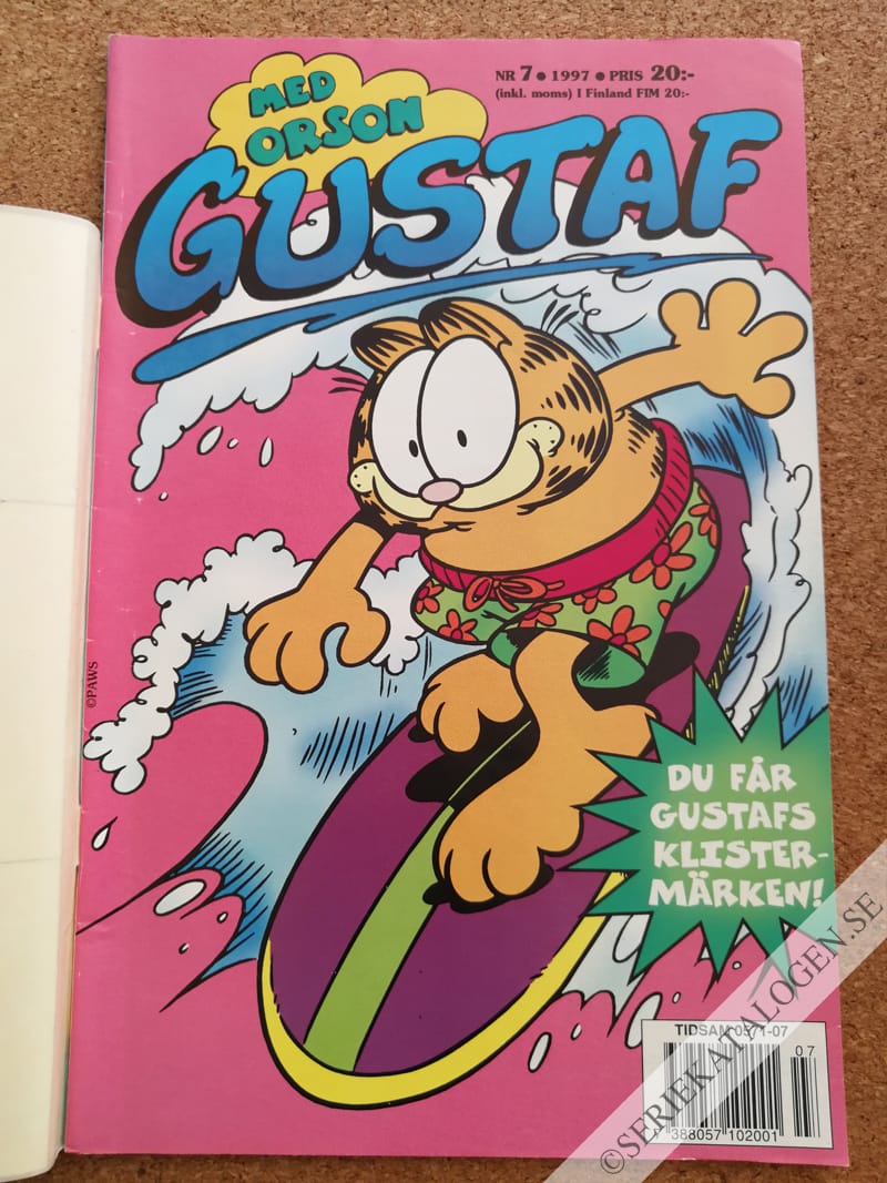 Framsida på Gustaf #7 (1997)