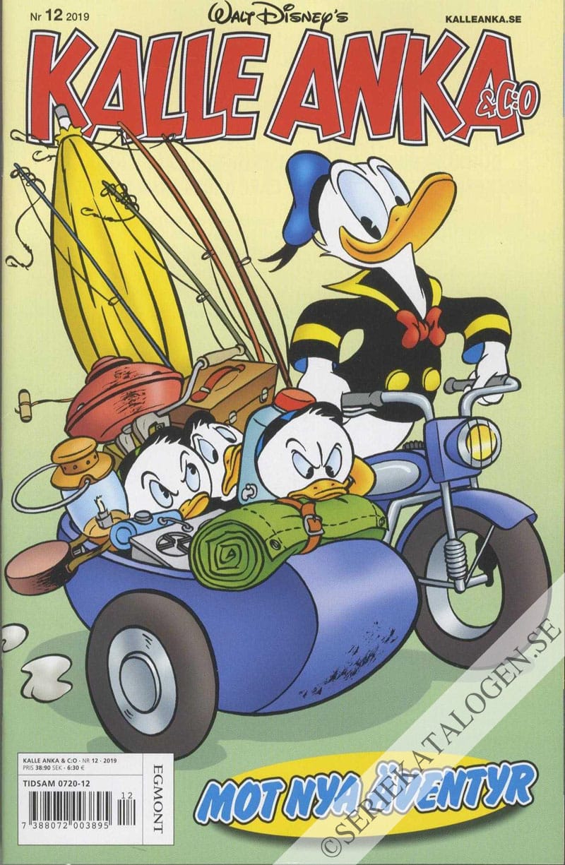 Framsida på Kalle Anka & C:o #12 (2019)