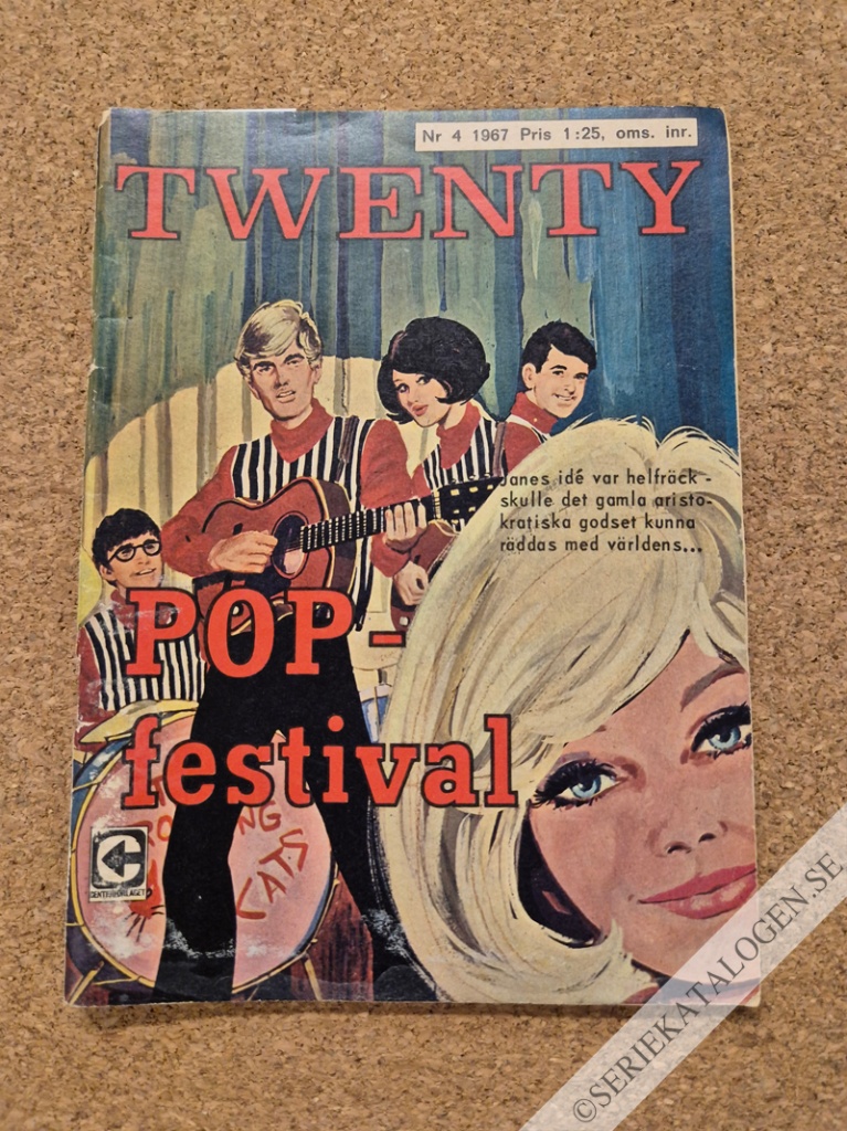 Framsida på Pop-festival (1967)