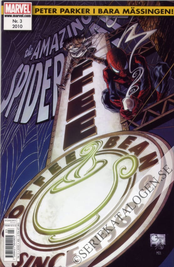 Framsida på Spider-Man #3 (2010)