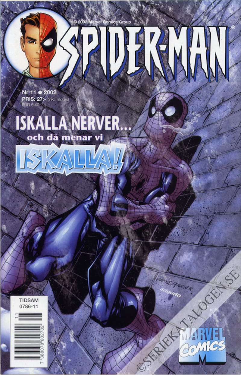 Framsida på Spider-Man #11 (2002)
