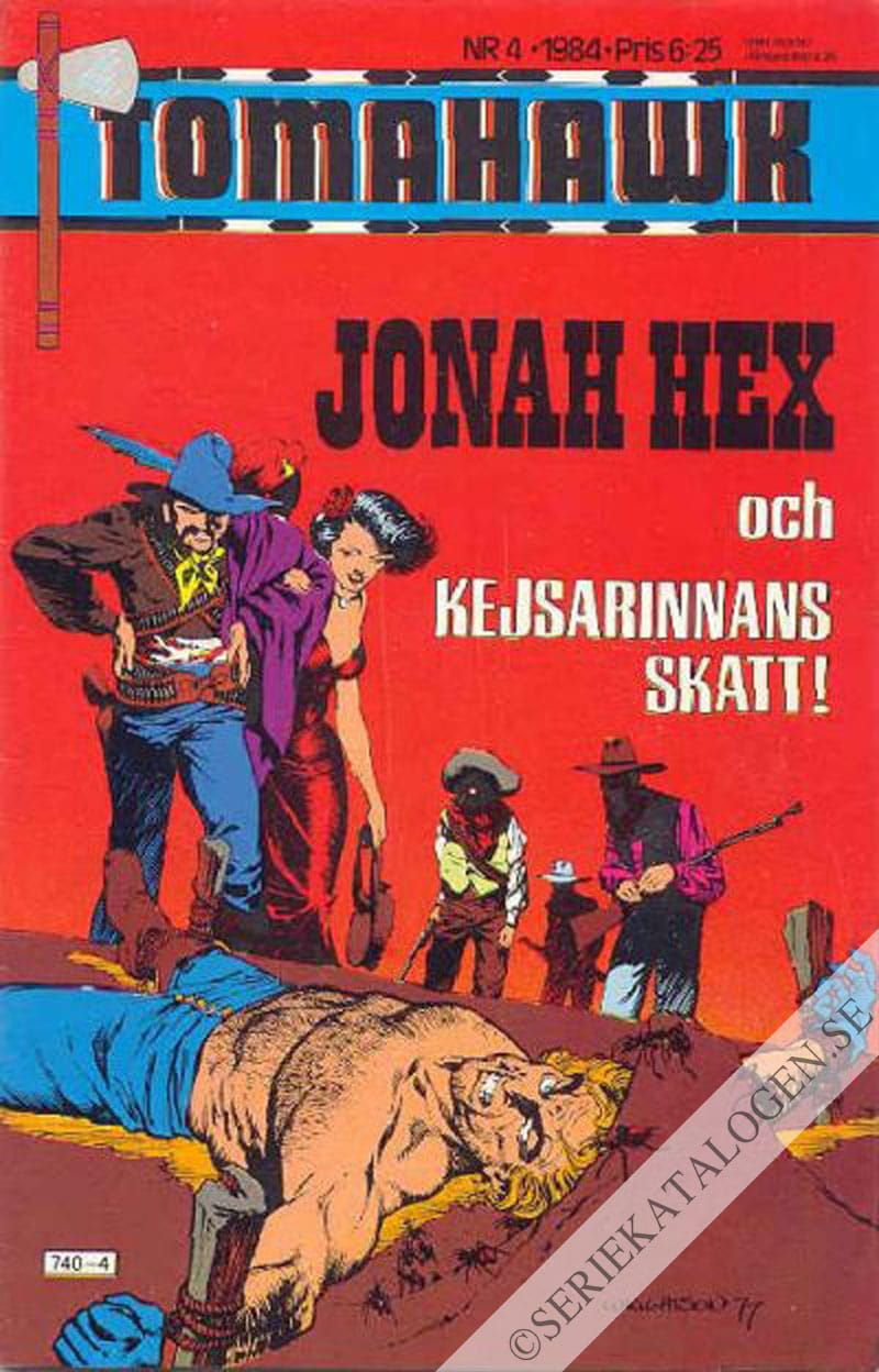 Framsida på Tomahawk #4 (1984)