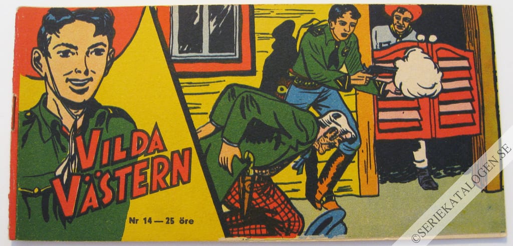 Framsida på Vilda Västern #14 (1956)