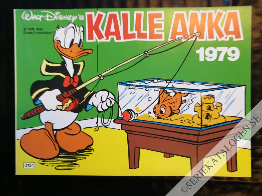 Framsida på Kalle Ankas julbok # (1978)
