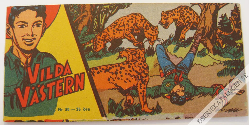 Framsida på Vilda Västern #30 (1956)