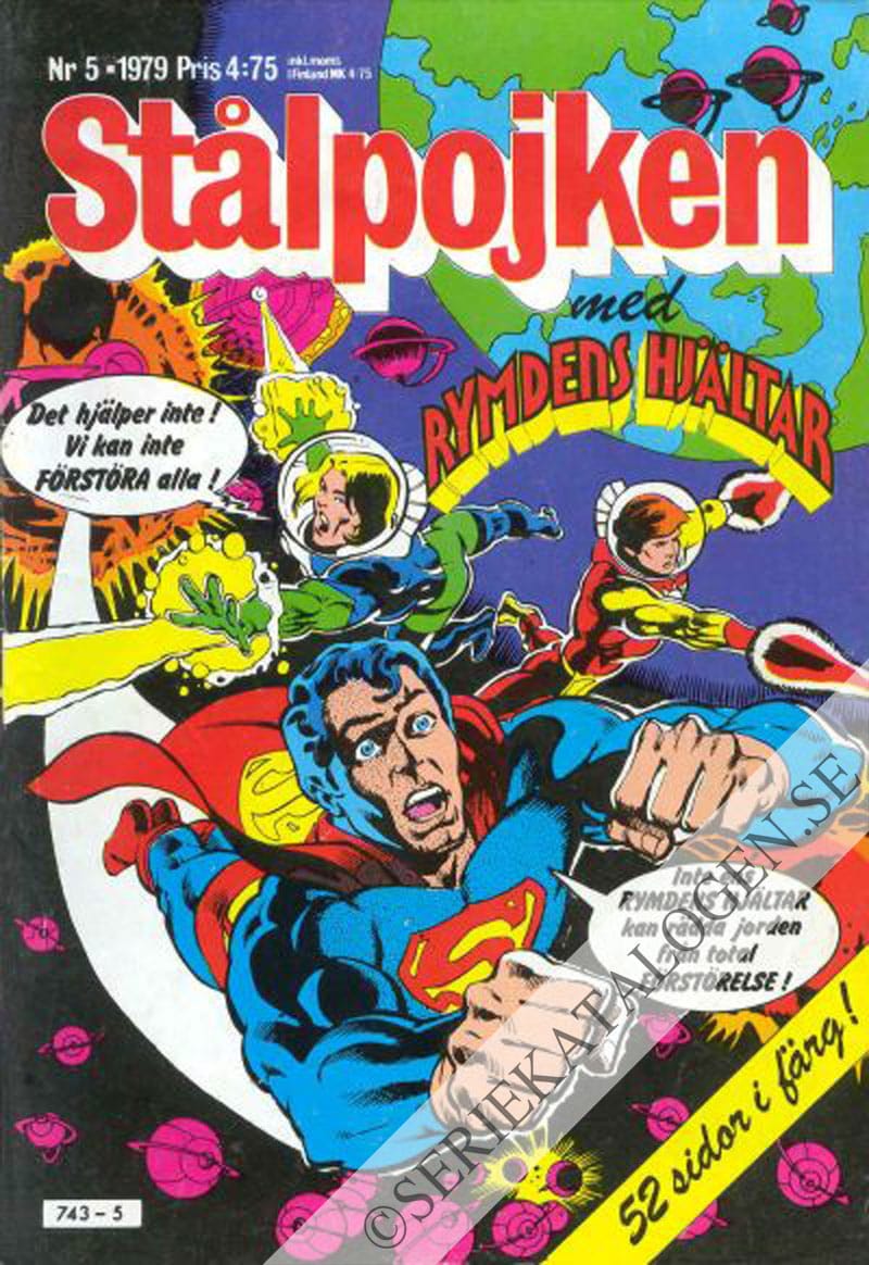 Framsida på Stålpojken #5 (1979)