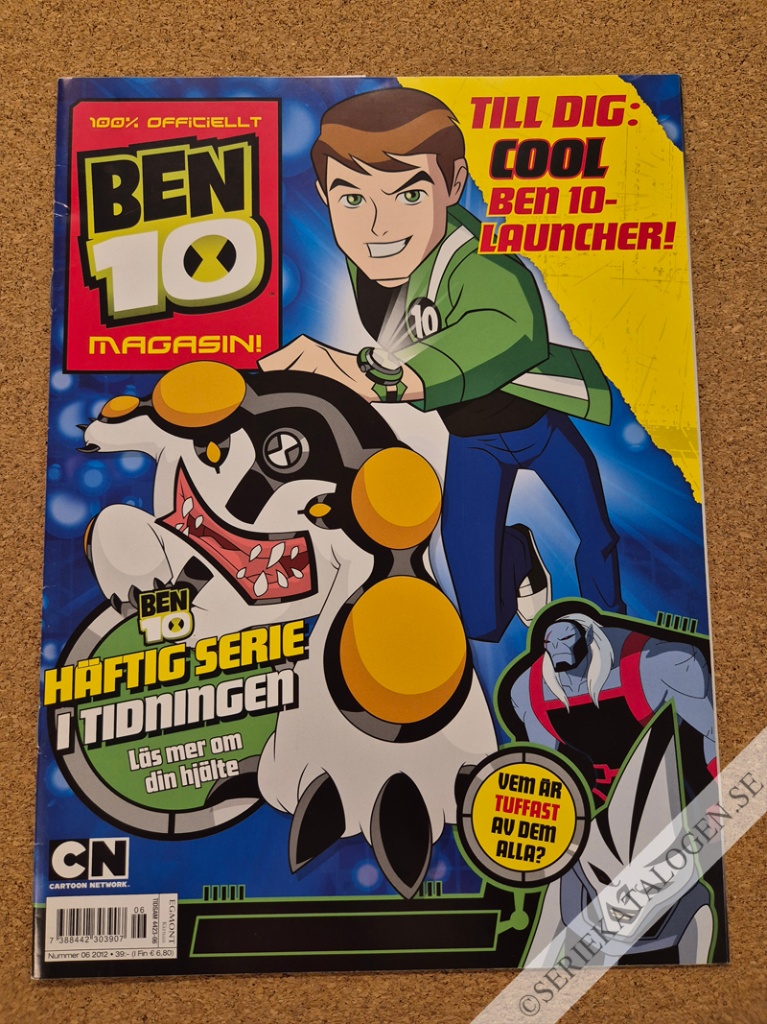 Framsida på Ben 10 magasin! #6 (2012)