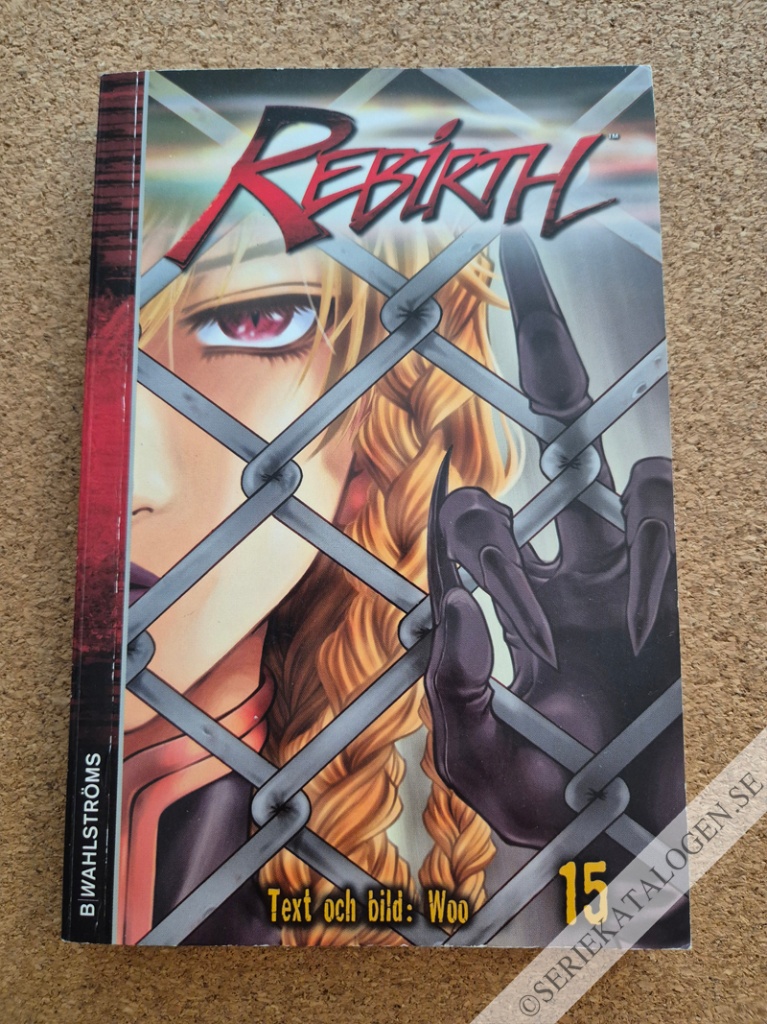 Framsida på Rebirth #15 (2008)