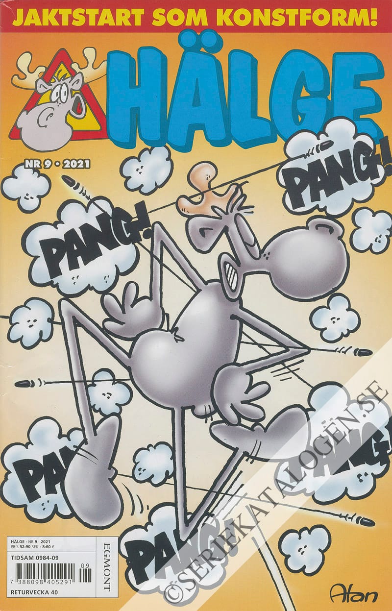 Framsida på Hälge #9 (2021)