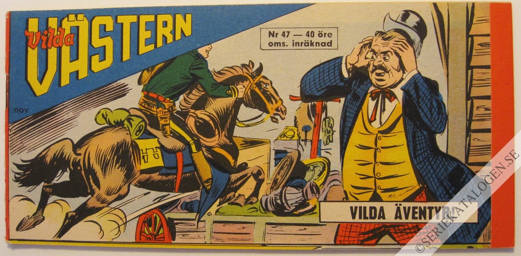 Framsida på Vilda Västern #47 (1965)