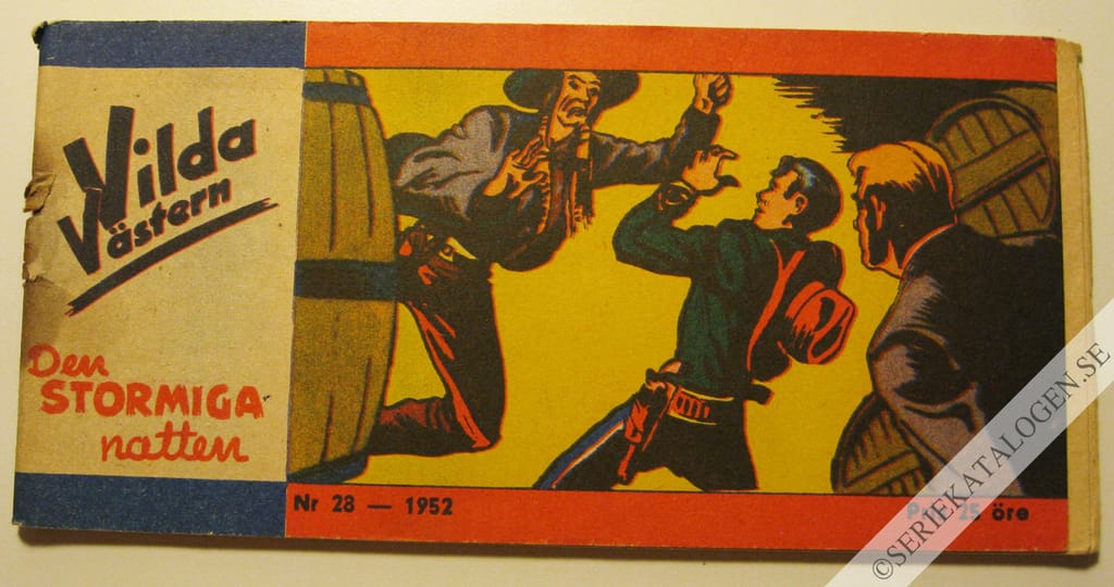 Framsida på Vilda Västern #28 (1952)