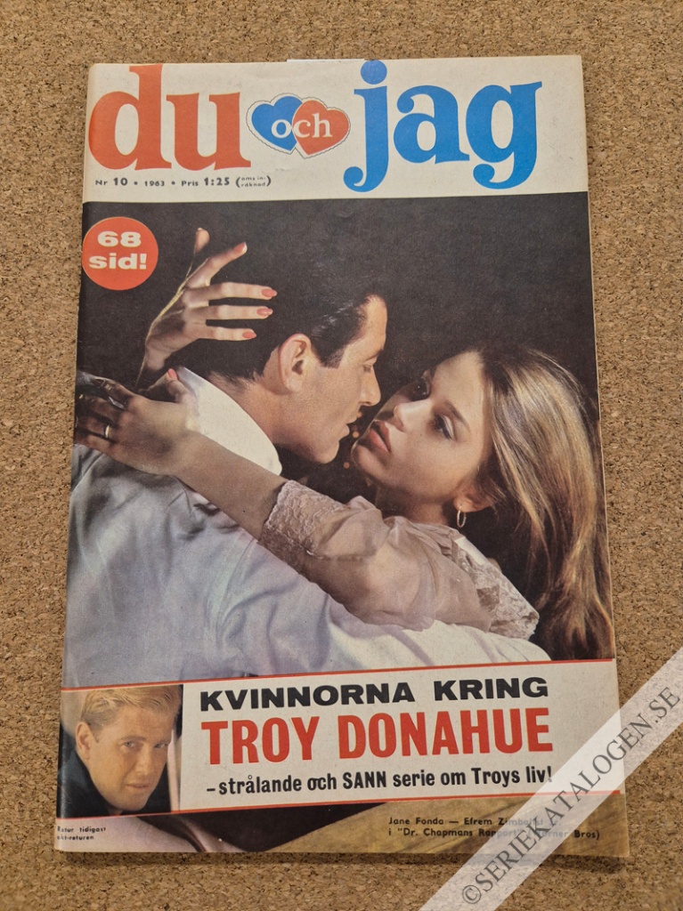Framsida på Du och jag #10 (1963)