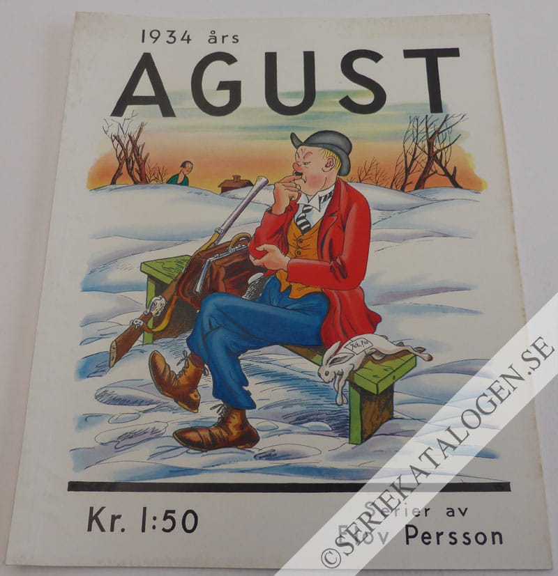 Framsida på Agust # (1934)