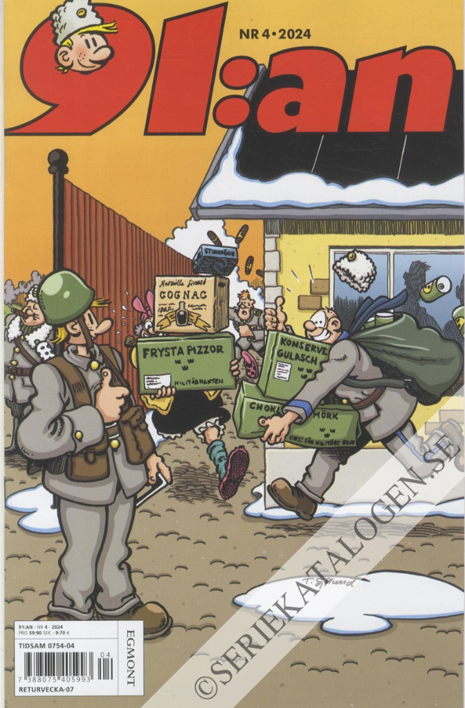 Framsida på 91:an #4 (2024)