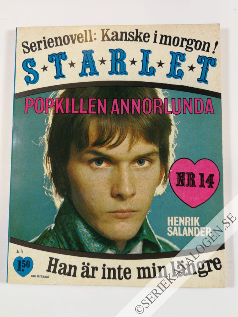 Framsida på Starlet #14 (1968)