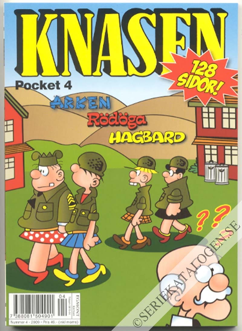 Framsida på Knasen pocket #4 (2009)
