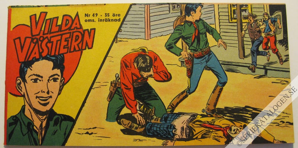 Framsida på Vilda Västern #49 (1962)